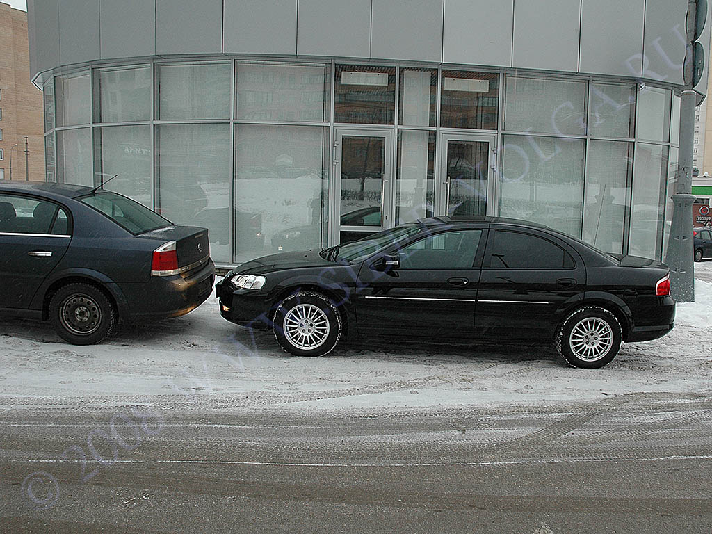 Результат парковки Volga Siber по камере